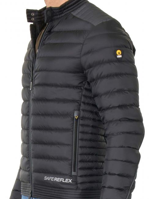JEDO Kurze Daunenjacke mit Rei&szlig;verschluss asphaltp - Daunenjacken f&uuml;r Herren