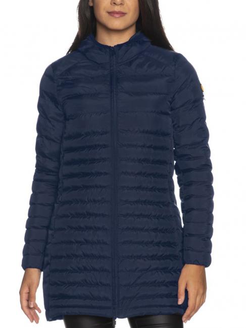 ANNAMARIE Lange Daunenjacke mit Kapuze Liger blau - Daunenjacken f&uuml;r Damen