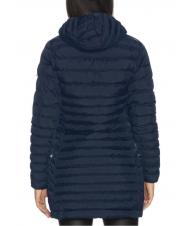 CIESSE ANNAMARIE Lange Daunenjacke mit Kapuze Liger blau - Daunenjacken f&uuml;r Damen - 3