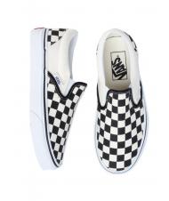 VANS CLASSIC Sneaker zum Hineinschl&uuml;pfen schwarz & wtchckerbo - Schuhe Unisex - 5