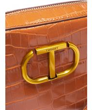 TWINSET Mini bag  in Haut coccodrillo  Stcocco Shaded Tan Puder - Damentaschen - 3