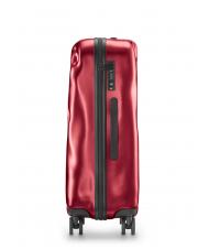 CRASH BAGGAGE ICON Trolley mittlerer Gr&ouml;&szlig;e metall rot - Harte Trolleys - 4
