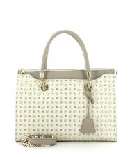 POLLINI Heritage Classic Handshopper, mit Schulterriemen Elfenbein - Damentaschen - 4