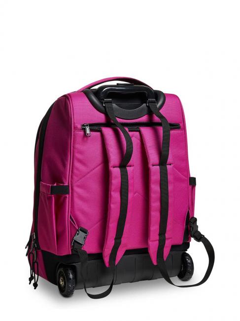 NEW WAY NEW BUMP Plain 2 in 1 Trolley-Rucksack Fuchsienfest - Rucks&auml;cke mit Trolleyfunktion