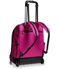 INVICTA NEW WAY NEW BUMP Plain 2 in 1 Trolley-Rucksack Fuchsienfest - Rucks&auml;cke mit Trolleyfunktion - 3