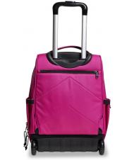 INVICTA NEW WAY NEW BUMP Plain 2 in 1 Trolley-Rucksack Fuchsienfest - Rucks&auml;cke mit Trolleyfunktion - 4