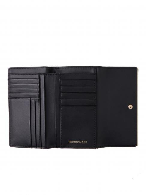 CLASSICA Damen Geldb&ouml;rse dunkles Schwarz - Brieftaschen Damen