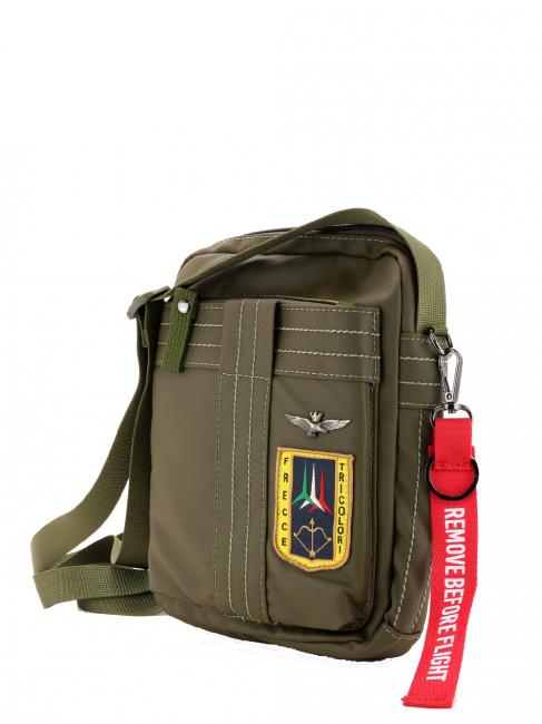 FRECCE Schultertasche gr&uuml;n - Umh&auml;ngetaschen Herren