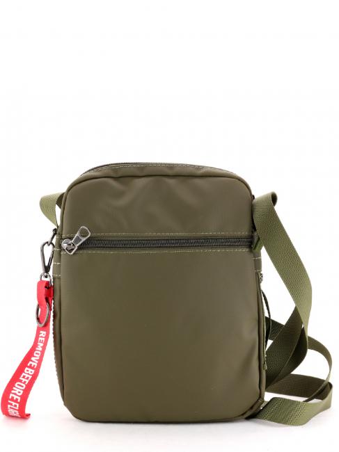FRECCE Schultertasche gr&uuml;n - Umh&auml;ngetaschen Herren