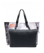L'ATELIER DU SAC LIFE PETITE NICOLE Einkaufstasche mit Clutch - Damentaschen