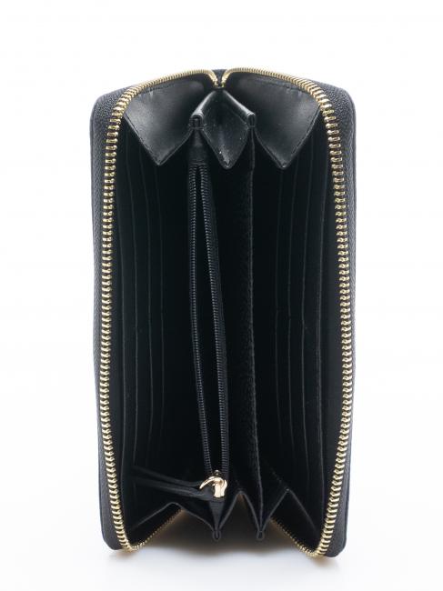 CLASSICA Brieftasche mit Rei&szlig;verschluss dunkles Schwarz - Brieftaschen Damen