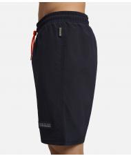 NAPAPIJRI V-MORGEX Langer Badeanzug mit Logo blu marine - Herrenbadehosen - 3