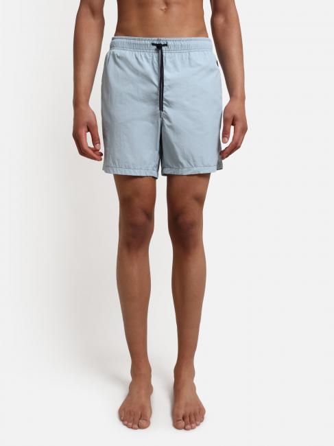 VALIS Kost&uuml;m mit Fahne blauer Nebel - Herrenbadehosen