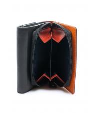 LESAC COLORFULL Ledergeldb&ouml;rse Schwarz - Brieftaschen Damen - 4