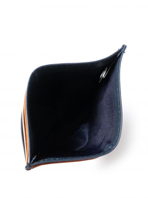 COLORFULL Flaches Kartenetui aus Leder Schwarz - Brieftaschen Herren