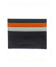 LESAC COLORFULL Flaches Kartenetui aus Leder Schwarz - Brieftaschen Herren - 3