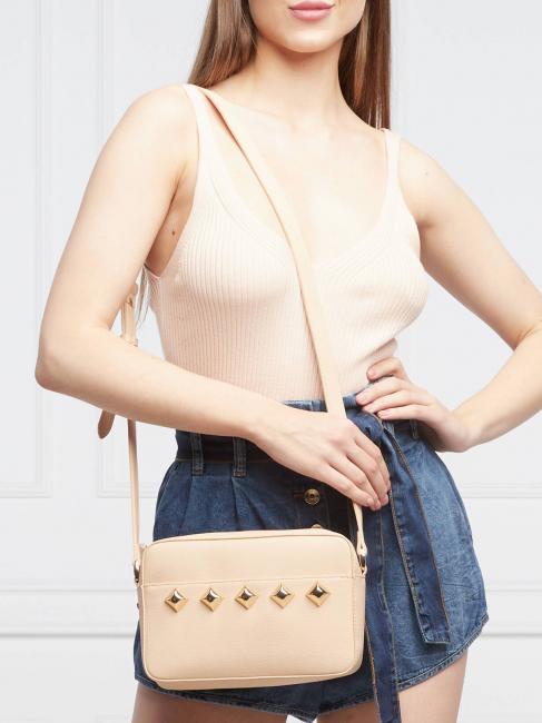 SQUARED STUDS Umh&auml;ngetasche mit Rei&szlig;verschluss Kubanischer Sand - Damentaschen