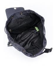 BORBONESE ECO M Rucksack dunkles Schwarz - Damentaschen - 5