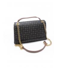 POLLINI HERITAGE Mittlere Umh&auml;ngetasche Schwarz Braun - Damentaschen - 2