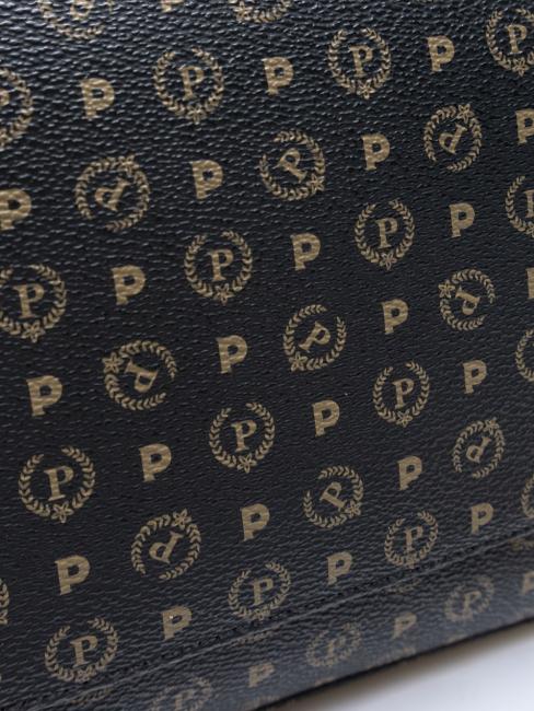 HERITAGE Mittlere Umh&auml;ngetasche Schwarz Braun - Damentaschen