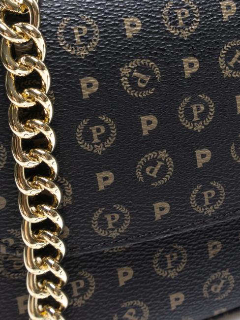 HERITAGE Kleine Umh&auml;ngetasche Schwarz - Damentaschen