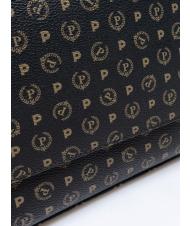 POLLINI HERITAGE Mittlere Umh&auml;ngetasche schwarzer Lack - Damentaschen - 3