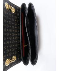 POLLINI HERITAGE Mittlere Umh&auml;ngetasche schwarzer Lack - Damentaschen - 5