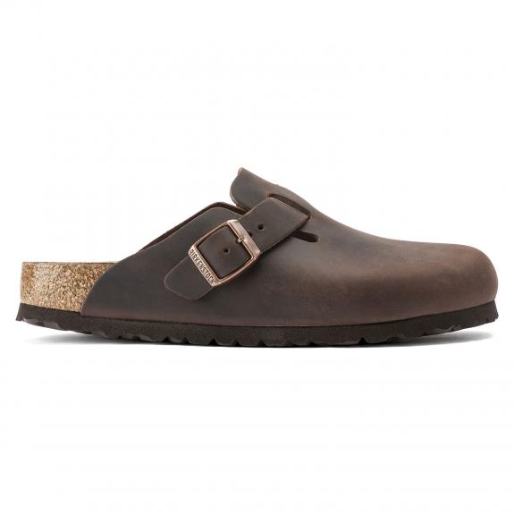 BOSTON Sabot-Sandale aus Leder habana - Schuhe Unisex