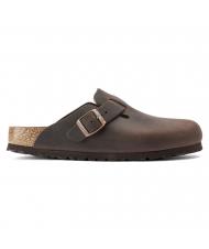 BIRKENSTOCK BOSTON Sabot-Sandale aus Leder - Schuhe Unisex