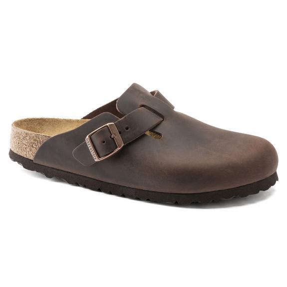 BOSTON Sabot-Sandale aus Leder habana - Schuhe Unisex