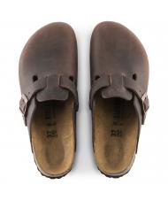 BIRKENSTOCK BOSTON Sabot-Sandale aus Leder habana - Schuhe Unisex - 4