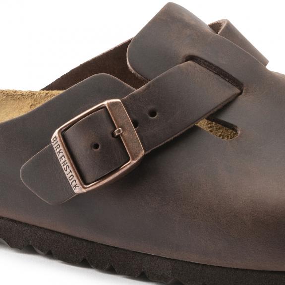 BOSTON Sabot-Sandale aus Leder habana - Schuhe Unisex