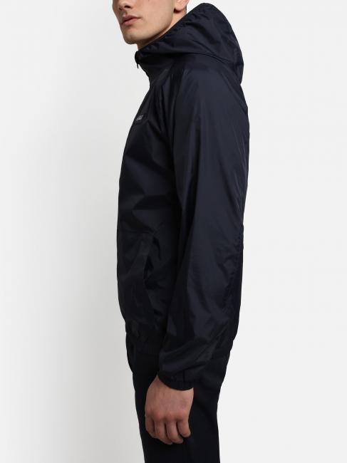 A-MORGEX Kapuzenjacke mit Kway-Logo blu marine - Herrenjacken