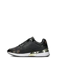 GUESS MOXEA Turnschuhe Frau SCHWARZ BRAUN - Damenschuhe - 3