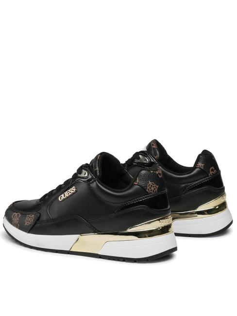 MOXEA Turnschuhe Frau SCHWARZ BRAUN - Damenschuhe