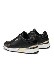 GUESS MOXEA Turnschuhe Frau SCHWARZ BRAUN - Damenschuhe - 4