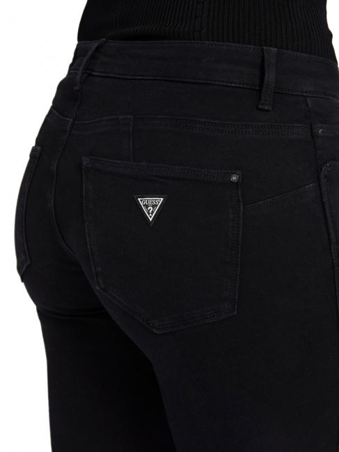 CURVE X Enge Stretch-Jeans trage schwarz - Damenjeans