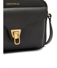 COCCINELLE BEAT SOFT Kleine Umh&auml;ngetasche Schwarz - Damentaschen - 3