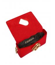 FURLA MY JOY Mini-Umh&auml;ngetasche aus Taita-Kalbsleder Schorle - Damentaschen - 5