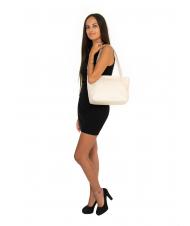 LESAC Schultertasche Aus Nappaleder cosmiclatte - Damentaschen - 6