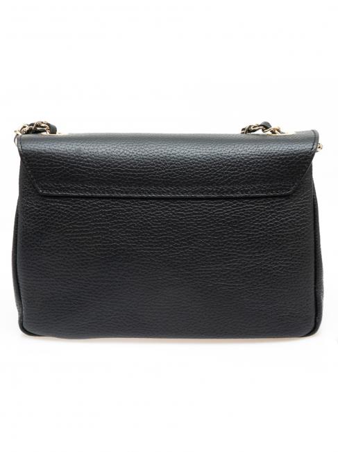 Schultertasche Aus Dollarleder Schwarz - Damentaschen
