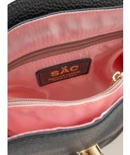 LESAC Schultertasche Aus Dollarleder Schwarz - Damentaschen - 5