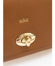 LESAC Schultertasche Aus Dollarleder nat&uuml;rlich - Damentaschen - 3