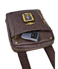 AERONAUTICA MILITARE PILOT Schultertasche MORO - Umh&auml;ngetaschen Herren - 3