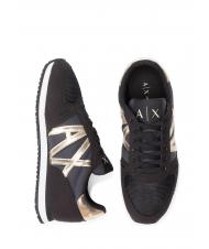 ARMANI EXCHANGE RIO Turnschuhe schwarz / hellgold - Damenschuhe - 4