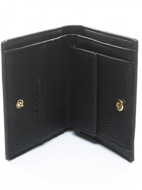 GIOVANNA Kleine Geldb&ouml;rse Schwarz - Brieftaschen Damen