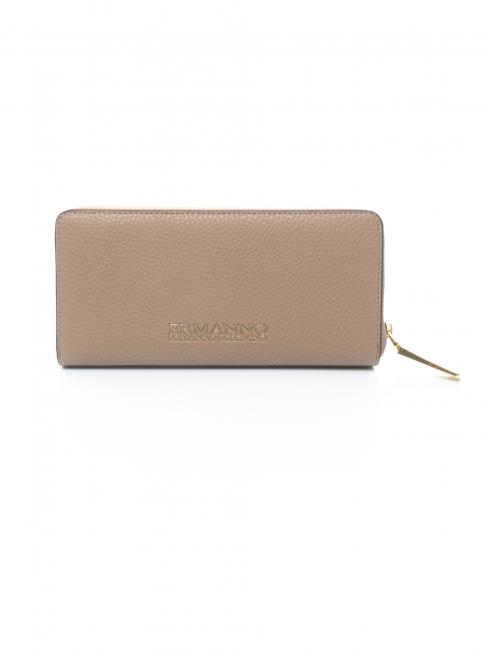 EBA Brieftasche mit Rei&szlig;verschluss Taupe - Brieftaschen Damen