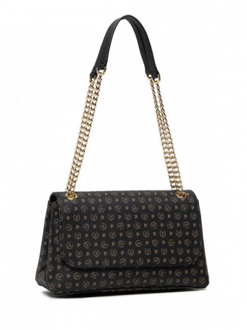 HERITAGE Mittlere Umh&auml;ngetasche Schwarz - Damentaschen