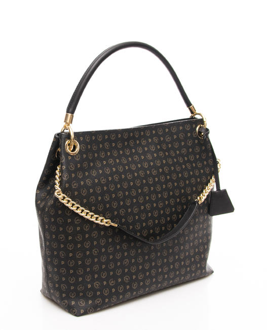 Heritage Classic Umh&auml;ngetasche, mit Schultergurt Schwarz - Damentaschen