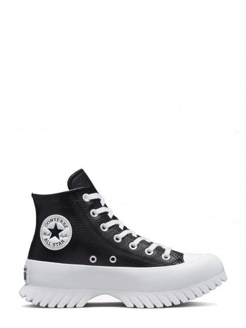 ALL STAR LUGGED 2 Platform High Scarponcino-Turnschuhe schwarz / Reiher / wei&szlig; - Damenschuhe